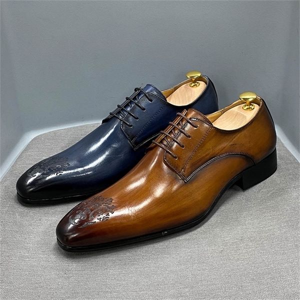 dress shoes business men oxford genuine cow leather pointed toe fashion outdoor lace up carved office wedding 220907, Black
dress shoes business men oxford genuine cow leather pointed toe fashion outdoor lace up carved office wedding 220907, Black