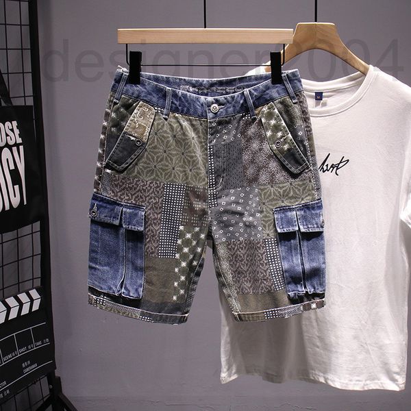 men's shorts designer american fashion cashew flower work clothes cowboy shorts men's summer casual hip hop trend brand five leggi, White;black
men's shorts designer american fashion cashew flower work clothes cowboy shorts men's summer casual hip hop trend brand five leggi, White;black