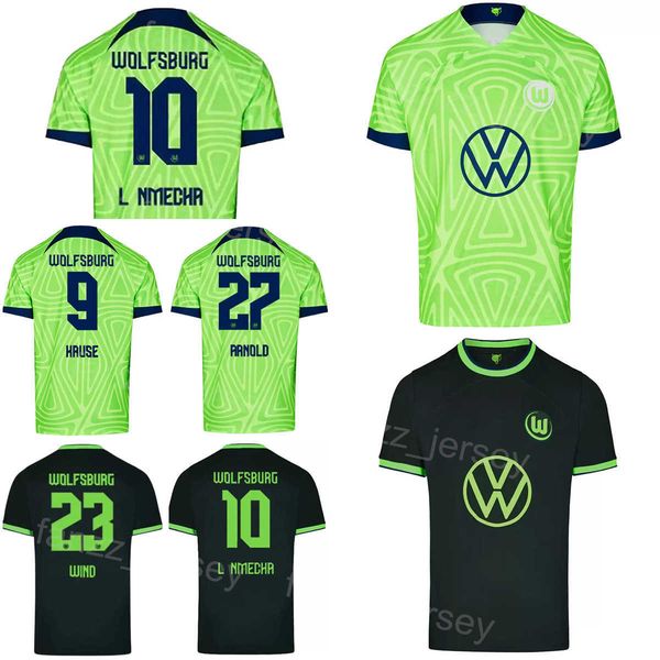 2022-23 club vfl wolfsburg 4 lacroix soccer jersey casteels arnold bornauw baku marmoush svanberg kruse nmecha guilavogui van de ven footbal, Black;yellow
2022-23 club vfl wolfsburg 4 lacroix soccer jersey casteels arnold bornauw baku marmoush svanberg kruse nmecha guilavogui van de ven footbal, Black;yellow