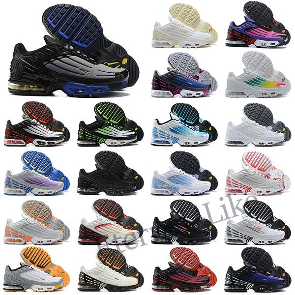 designer tn plus 3 men outdoor shoes trainers chaussures shoe triple black iridescent white laser blue bred hyper violet sunset mens
designer tn plus 3 men outdoor shoes trainers chaussures shoe triple black iridescent white laser blue bred hyper violet sunset mens