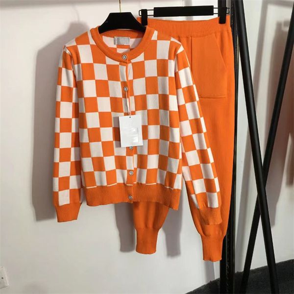 women's two piece pants set wool knit orange sweater lady tracksuit hoodie checked sweatshirt set embroidered round neck pullover long, White
women's two piece pants set wool knit orange sweater lady tracksuit hoodie checked sweatshirt set embroidered round neck pullover long, White
