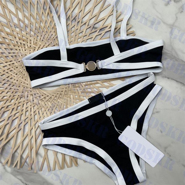 619s ens sling lingerie briefs set swimwear diamond bikini gold button swimsui, White;black
619s ens sling lingerie briefs set swimwear diamond bikini gold button swimsui, White;black