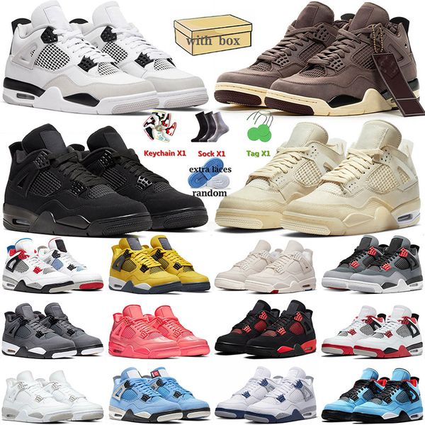 with box 2022 mens women basketball shoes jumpman 4 4s iv military black cat violet sail red thunder university blue cool grey men women
with box 2022 mens women basketball shoes jumpman 4 4s iv military black cat violet sail red thunder university blue cool grey men women