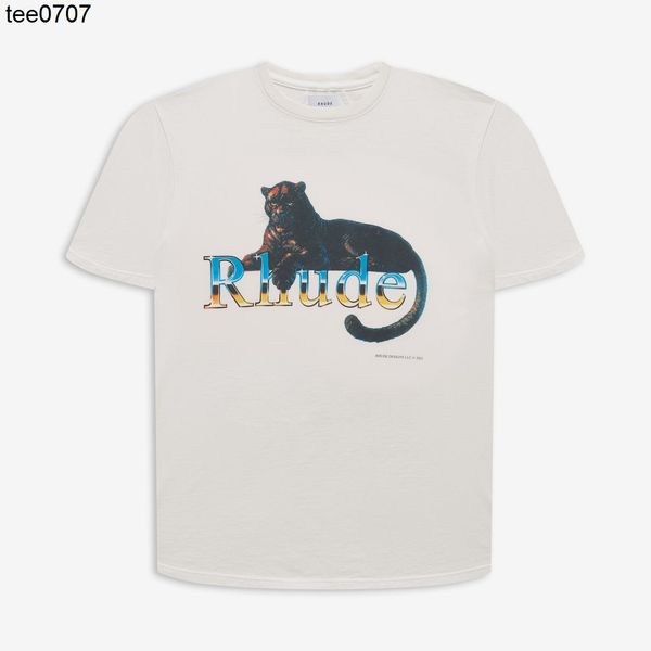 rhode fashion designer men women tee antique panther letter gradient printing short sleeve couple loose t-shirt high street men and women fa, White;black
rhode fashion designer men women tee antique panther letter gradient printing short sleeve couple loose t-shirt high street men and women fa, White;black