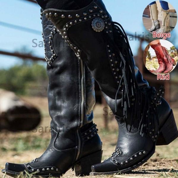 boots fashion autumn ethnic vintage tassled knight boots woman shoes riveting nail zip shoes ladies boots female 220908, Black
boots fashion autumn ethnic vintage tassled knight boots woman shoes riveting nail zip shoes ladies boots female 220908, Black