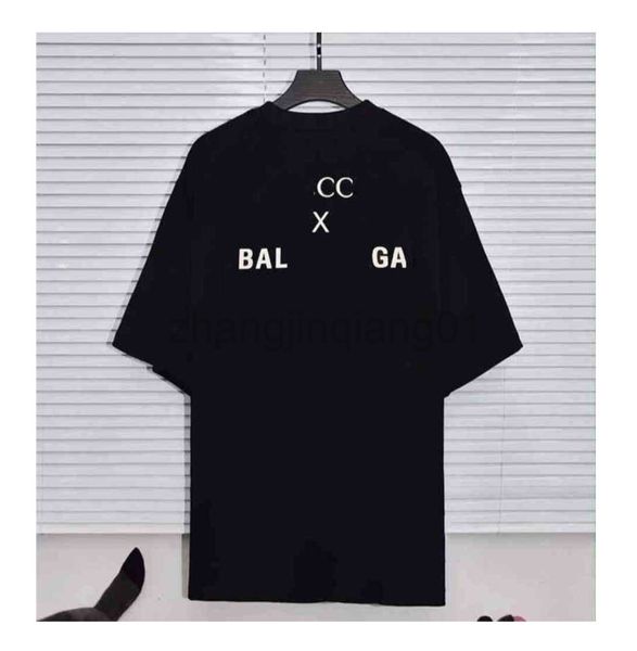 designer balanciagas t shirt luxury casual fashion brands short sleeve back letter printing mens and womens couple loose cc balenciga tee, White;black
designer balanciagas t shirt luxury casual fashion brands short sleeve back letter printing mens and womens couple loose cc balenciga tee, White;black