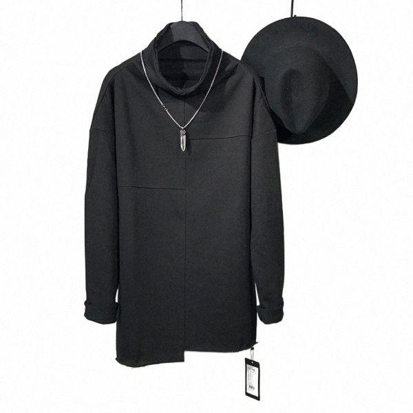 men's hoodies & sweatshirts men's hoodies & sweatshirts men without hoodie autumn winter brunet high collar personality stitching, Black
men's hoodies & sweatshirts men's hoodies & sweatshirts men without hoodie autumn winter brunet high collar personality stitching, Black