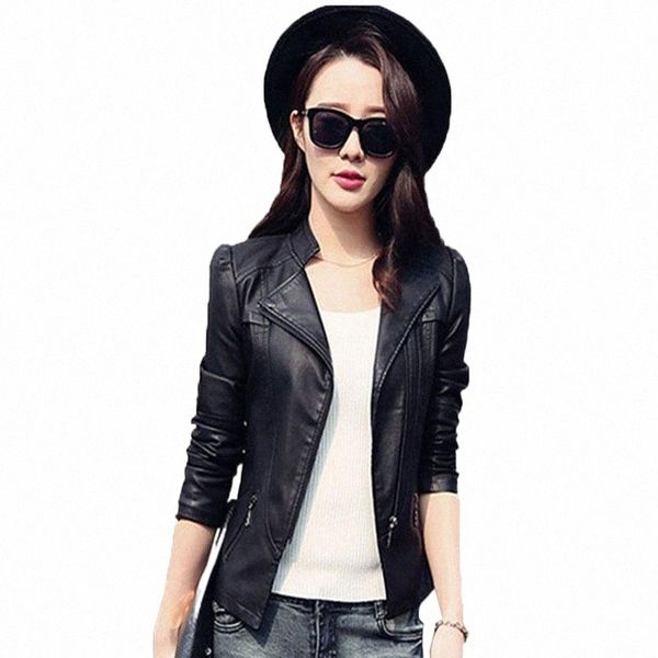 women's leather & faux leather women's leather & faux jacket ladies spring autumn korean slim large size short coat black pu motor
women's leather & faux leather women's leather & faux jacket ladies spring autumn korean slim large size short coat black pu motor