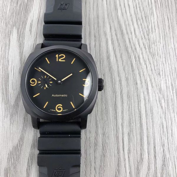 sj designer watches pam mens watch 44mm automatic mechanical movement stainless steel case leather strap waterproof 300m, Slivery;brown
sj designer watches pam mens watch 44mm automatic mechanical movement stainless steel case leather strap waterproof 300m, Slivery;brown