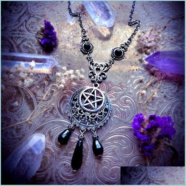 pendant necklaces pendant necklaces black onyx pentagram necklace pentacle wiccan jewelry gothic necklacependant drop delivery 2021 pe dhmdq, Silver
pendant necklaces pendant necklaces black onyx pentagram necklace pentacle wiccan jewelry gothic necklacependant drop delivery 2021 pe dhmdq, Silver