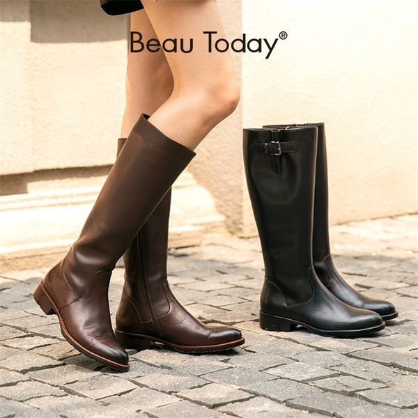boots beautoday knee high boots women genuine cow leather side zipper round toe lady winter fashion long boots handmade 01214 220908, Black
boots beautoday knee high boots women genuine cow leather side zipper round toe lady winter fashion long boots handmade 01214 220908, Black