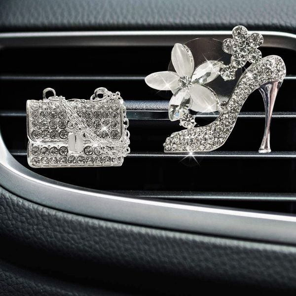 air freshener jsacemxi crystal high heel shoe magic bag car vent clip charm bling sparkly bedazzled rhinestone accessorie cissors amjmf
air freshener jsacemxi crystal high heel shoe magic bag car vent clip charm bling sparkly bedazzled rhinestone accessorie cissors amjmf