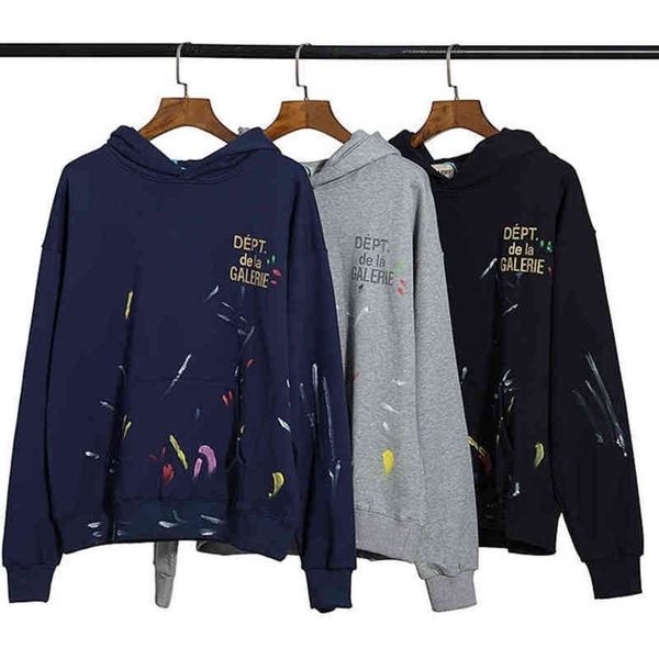 gallerydepts hoodies high version fashion brand splash graffiti street men's women's hoodieiex0, Black
gallerydepts hoodies high version fashion brand splash graffiti street men's women's hoodieiex0, Black