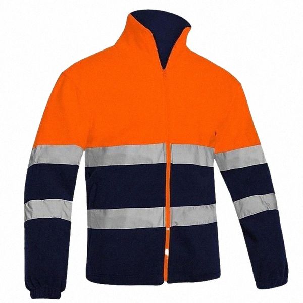 men's jackets men's two tone high visibility reflective polar fleece jacket safety jacket warm work wear orange winter1 t2kh#, Black;brown
men's jackets men's two tone high visibility reflective polar fleece jacket safety jacket warm work wear orange winter1 t2kh#, Black;brown