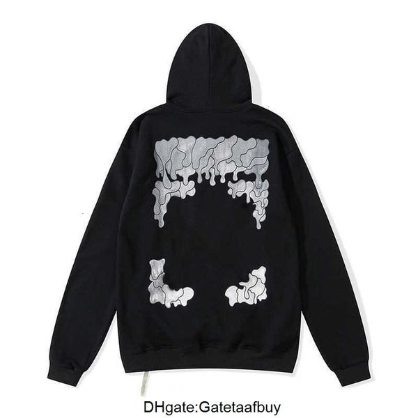 men's sweatshirts offs luxury brands hoodie back tape arrow printed hooded sweater loose mens women religious oil painting hoodies blac, Black
men's sweatshirts offs luxury brands hoodie back tape arrow printed hooded sweater loose mens women religious oil painting hoodies blac, Black