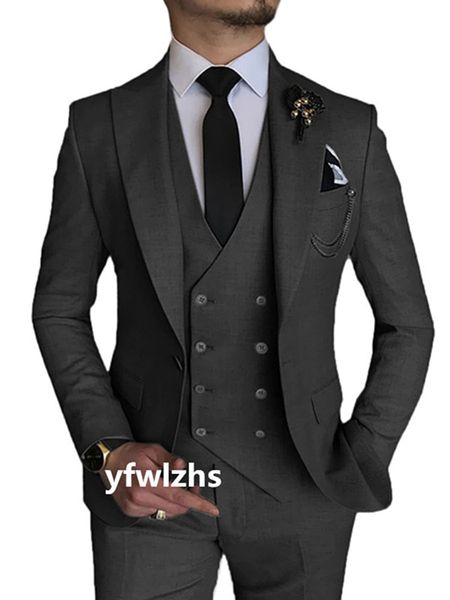 customize tuxedo one button handsome peak lapel groom tuxedos men suits wedding/prom/dinner man blazer jacket pants tie vest w1162, Black;gray
customize tuxedo one button handsome peak lapel groom tuxedos men suits wedding/prom/dinner man blazer jacket pants tie vest w1162, Black;gray