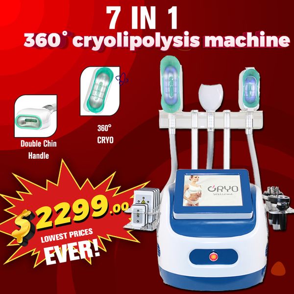 cryolipolysis fat ing radio frequency rf facial fat removal machine 360 cryotherapy face lifting 7 in 1 lipolaser slimming equipment
cryolipolysis fat ing radio frequency rf facial fat removal machine 360 cryotherapy face lifting 7 in 1 lipolaser slimming equipment