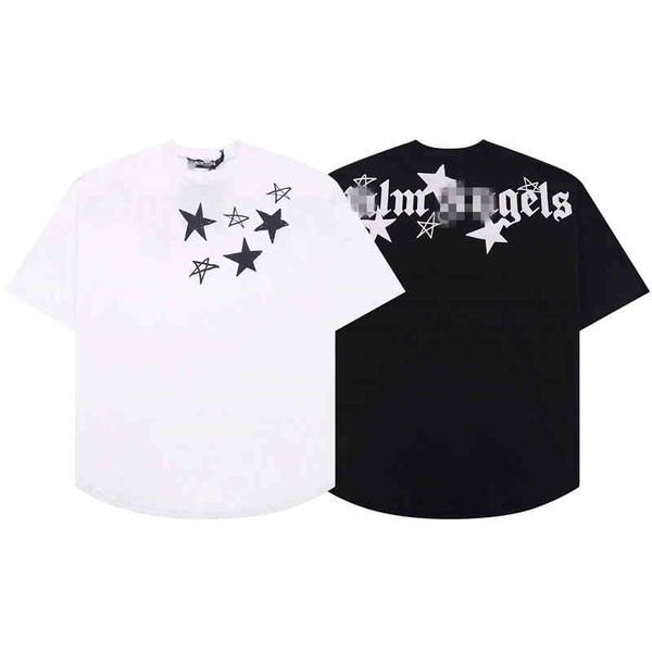 palm angle mens womens designer t shirts 22s tide brand pentagram letter printed short sleeve t-shirt men's and women's high loose, White;black
palm angle mens womens designer t shirts 22s tide brand pentagram letter printed short sleeve t-shirt men's and women's high loose, White;black