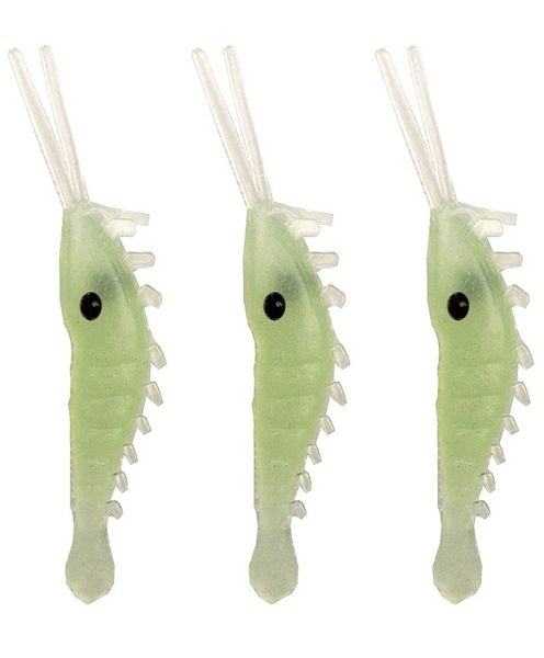 300pcs soft silicone luminous shrimp fishing lures 35cm small freshwater fishing lure bait
300pcs soft silicone luminous shrimp fishing lures 35cm small freshwater fishing lure bait