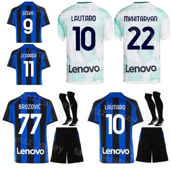 2022-23 men kids club 77 brozovic soccer jersey set 23 barella 11 correa 9 dzeko 37 skriniar 20 calhanoglu 6 de vrij 10 lautaro football shi, Black
2022-23 men kids club 77 brozovic soccer jersey set 23 barella 11 correa 9 dzeko 37 skriniar 20 calhanoglu 6 de vrij 10 lautaro football shi, Black