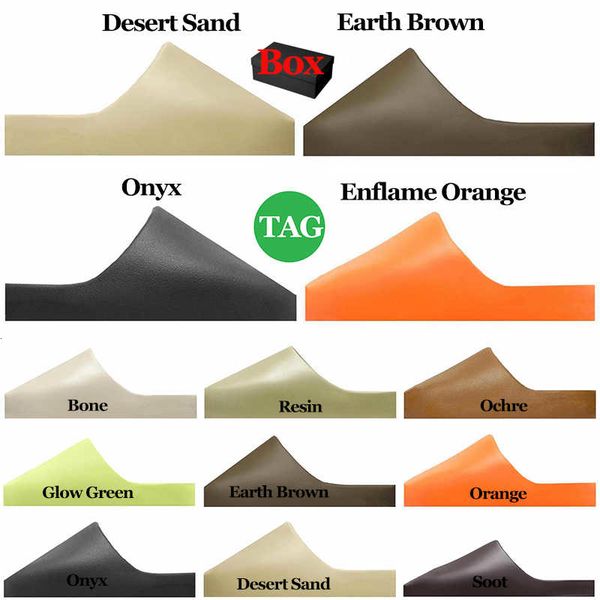 designer slides sandals fashion shoe slippers mens slider onyx ochre bone soot desert sand earth brown resin slipper with box men women, Black
designer slides sandals fashion shoe slippers mens slider onyx ochre bone soot desert sand earth brown resin slipper with box men women, Black