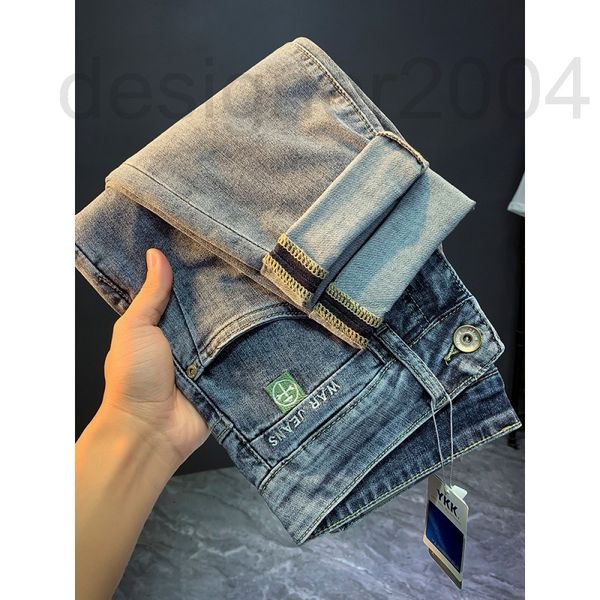 men's jeans designer nine point jeans men's summer thin slightly loose elastic embroidery versatile pants casual korean fashion we, Blue
men's jeans designer nine point jeans men's summer thin slightly loose elastic embroidery versatile pants casual korean fashion we, Blue
