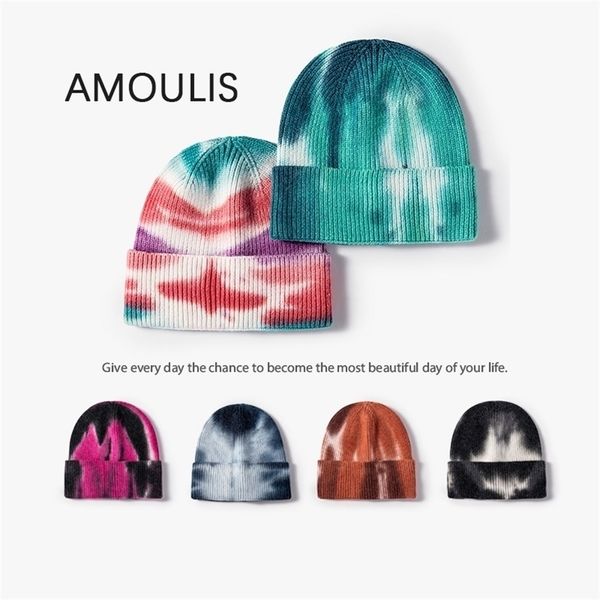 beanieskull caps amoulis winter knitted hats for women and men fashion tie dye skullies beanies female casual outdoor keep warm melon 220907, Blue;gray
beanieskull caps amoulis winter knitted hats for women and men fashion tie dye skullies beanies female casual outdoor keep warm melon 220907, Blue;gray