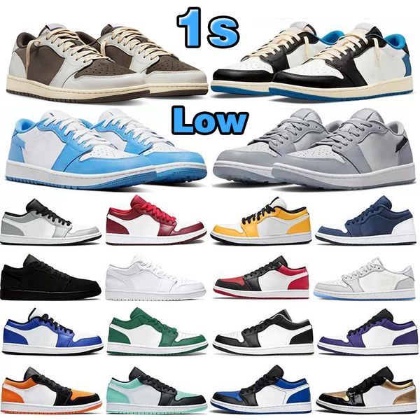 with box low 1 1s running shoes for men women reverse mocha travis scotts unc wolf grey shadow bred toe pine green white camo mens trainers
with box low 1 1s running shoes for men women reverse mocha travis scotts unc wolf grey shadow bred toe pine green white camo mens trainers