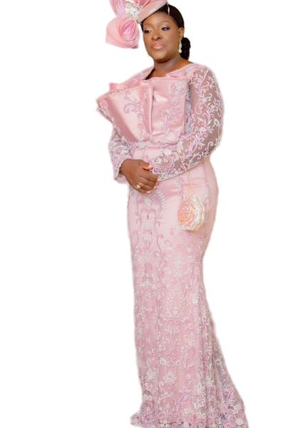 aso ebi 2022 arabic mermaid pink prom dresses beaded lace evening formal party second reception birthday engagement gowns dress zj111, Black
aso ebi 2022 arabic mermaid pink prom dresses beaded lace evening formal party second reception birthday engagement gowns dress zj111, Black