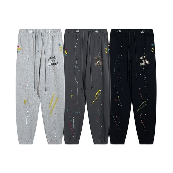 trendy galleryes classic pants letter printed vintage graffiti hand painted splash ink terry leggings men's women's sports, Black
trendy galleryes classic pants letter printed vintage graffiti hand painted splash ink terry leggings men's women's sports, Black
