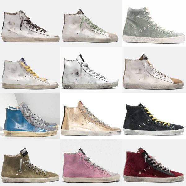 high sneakers casual shoes brand boots shoes men shoe new release golden francy star luxury italy sequin classic white do-old dirty
high sneakers casual shoes brand boots shoes men shoe new release golden francy star luxury italy sequin classic white do-old dirty