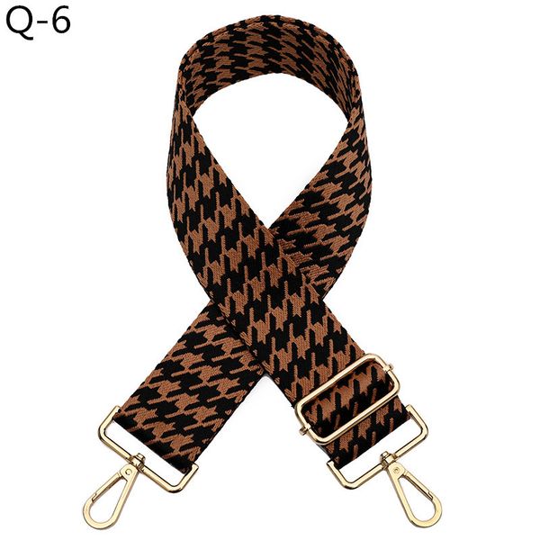 widen bags strap color ethnic style jacquard adjustable straps for one-shoulder crossbody handbags accessories, Black
widen bags strap color ethnic style jacquard adjustable straps for one-shoulder crossbody handbags accessories, Black