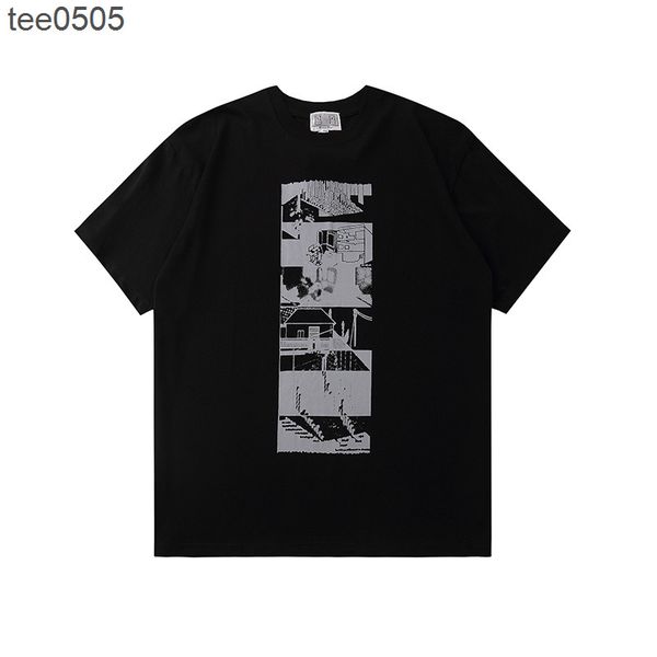 sci fi spiral staircase ladder printed men's and women's short sleeve t-shirt, White;black
sci fi spiral staircase ladder printed men's and women's short sleeve t-shirt, White;black