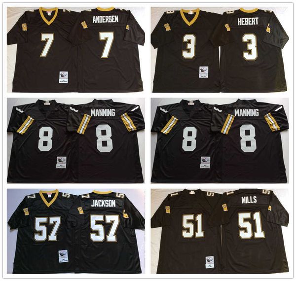 ncaa 75th vintage football jerseys 3 bobby hebert 7 morten andersen 8 archie manning 51 sam mills 57 rickey jackson 37 gleason, Black;red
ncaa 75th vintage football jerseys 3 bobby hebert 7 morten andersen 8 archie manning 51 sam mills 57 rickey jackson 37 gleason, Black;red