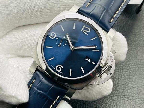 vsf designer watches pam1313 mens watch 44mm automatic mechanical movement stainless steel case leather strap waterproof 300m c1, Slivery;brown
vsf designer watches pam1313 mens watch 44mm automatic mechanical movement stainless steel case leather strap waterproof 300m c1, Slivery;brown