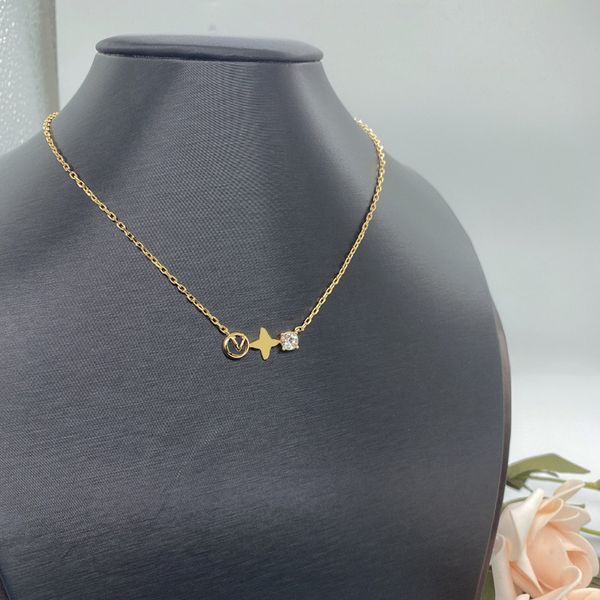 new hith quality brass women designer earrings necklace simple letter pendant luxury fashion jewelry gift, Silver
new hith quality brass women designer earrings necklace simple letter pendant luxury fashion jewelry gift, Silver