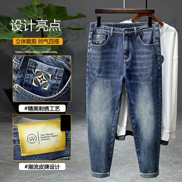 men's jeans designer men's 2022 four seasons new daniel tide brand ins embroidered blue high-end light luxury versatile long pants
men's jeans designer men's 2022 four seasons new daniel tide brand ins embroidered blue high-end light luxury versatile long pants