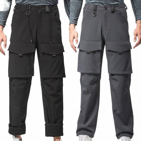 men's pants men's pants men casual cargo trousers multi pockets loose straight jogging plus velvet padded outdoor broek s7f4#, Black
men's pants men's pants men casual cargo trousers multi pockets loose straight jogging plus velvet padded outdoor broek s7f4#, Black