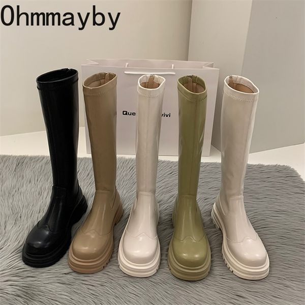 boots winter women long boots thick sole ladies back zipper knight flats heel boots ladies casual knee high booties winter shoes 220908, Black
boots winter women long boots thick sole ladies back zipper knight flats heel boots ladies casual knee high booties winter shoes 220908, Black