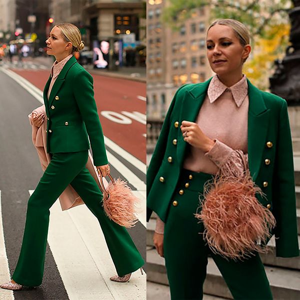 red carpet fashion green women pants suits 2 pieces winter thick slim fit prom evening party wear celebrity, Black;red
red carpet fashion green women pants suits 2 pieces winter thick slim fit prom evening party wear celebrity, Black;red