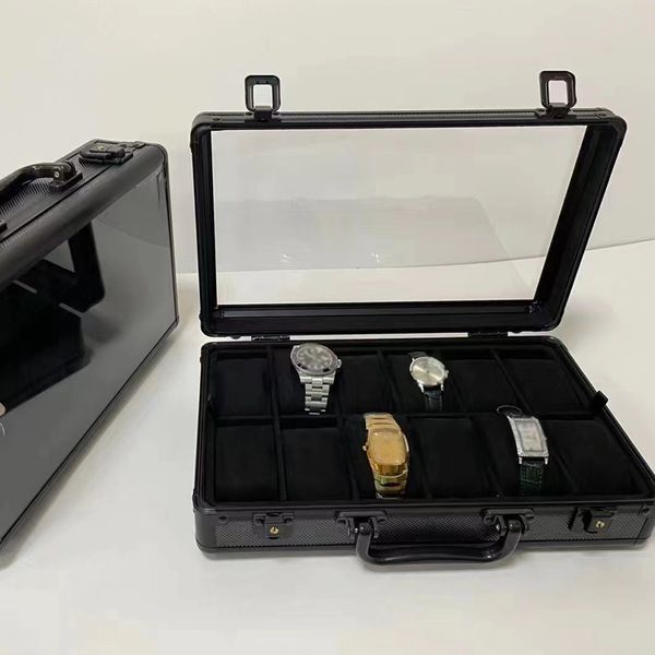 watch boxes & cases elegant luxury 6/12/18/24 pieces flat lacquer black wooden box display case watches collection jewelry storage, Black;blue
watch boxes & cases elegant luxury 6/12/18/24 pieces flat lacquer black wooden box display case watches collection jewelry storage, Black;blue