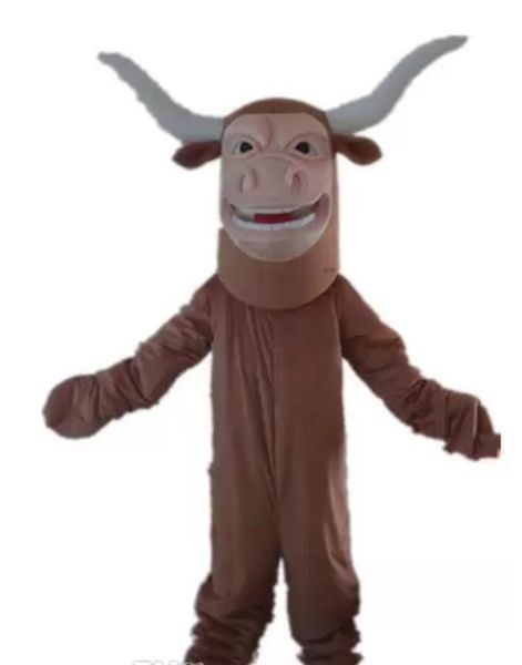 factory sale a brown cattle mascot costume with two long horn for to wear, Red;yellow
factory sale a brown cattle mascot costume with two long horn for to wear, Red;yellow
