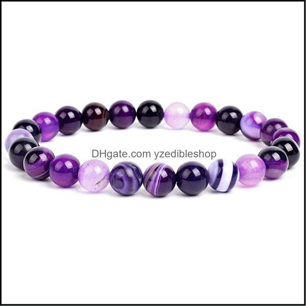 beaded strands women mticolor natural stone strand 8mm striped agates beads bracelet bangle men simple handmade elastic dhseller2010 dhbz2, Black
beaded strands women mticolor natural stone strand 8mm striped agates beads bracelet bangle men simple handmade elastic dhseller2010 dhbz2, Black