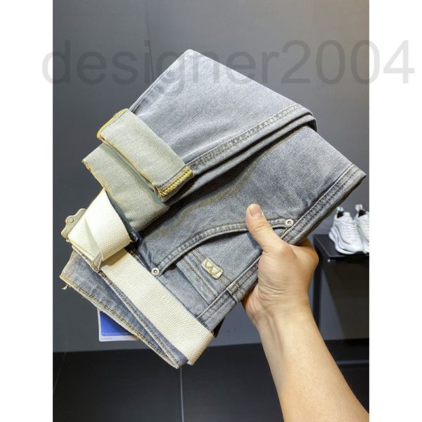 men's jeans designer fashion brand embroidery summer new light grey jeans men's slim fit small feet elastic casual pants trend ver, Blue
men's jeans designer fashion brand embroidery summer new light grey jeans men's slim fit small feet elastic casual pants trend ver, Blue