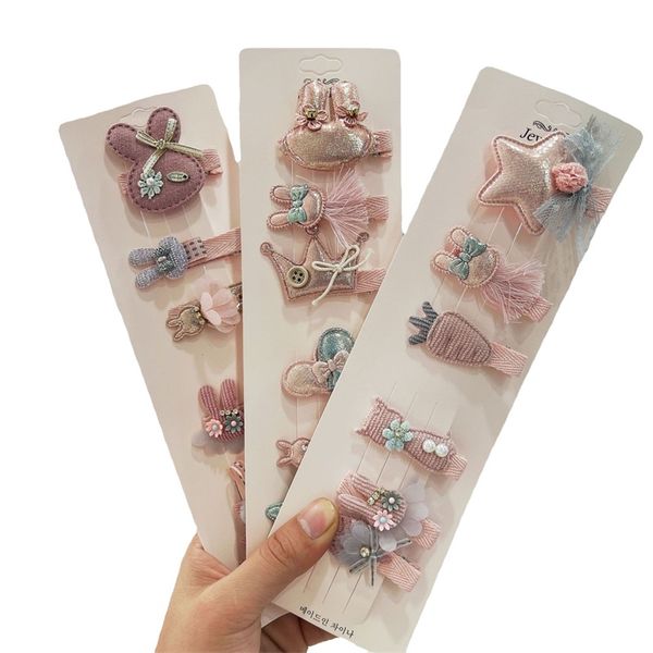 5pcs/set baby hair accessories cartoon animals girls hair clips cute bows flower kids hairpins barrettes 20220908 e3, Slivery;white
5pcs/set baby hair accessories cartoon animals girls hair clips cute bows flower kids hairpins barrettes 20220908 e3, Slivery;white