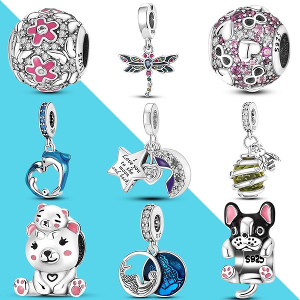 925 silver charm beads dangle diy cute baby bee and honey bead fit pandora charms bracelet diy jewelry accessories, Bronze;silver
925 silver charm beads dangle diy cute baby bee and honey bead fit pandora charms bracelet diy jewelry accessories, Bronze;silver
