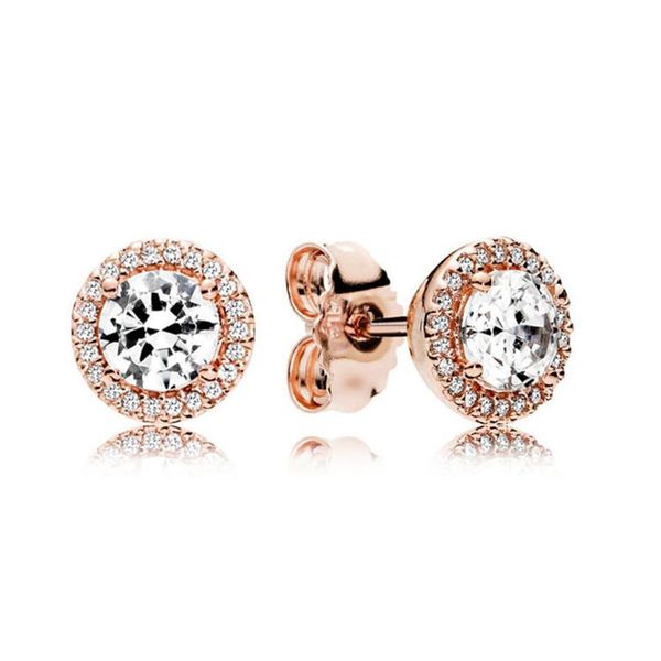 women luxury cz diamond rose gold earring logo original box for pandora 925 sterling silver stud earring wedding gift jewelry293i, Golden;silver
women luxury cz diamond rose gold earring logo original box for pandora 925 sterling silver stud earring wedding gift jewelry293i, Golden;silver