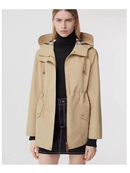 fashion luxury womens outerwear cap-and-drawstring jacket autumn medium long style waist-and-plain button zipper hiking suit windbreaker, Black
fashion luxury womens outerwear cap-and-drawstring jacket autumn medium long style waist-and-plain button zipper hiking suit windbreaker, Black