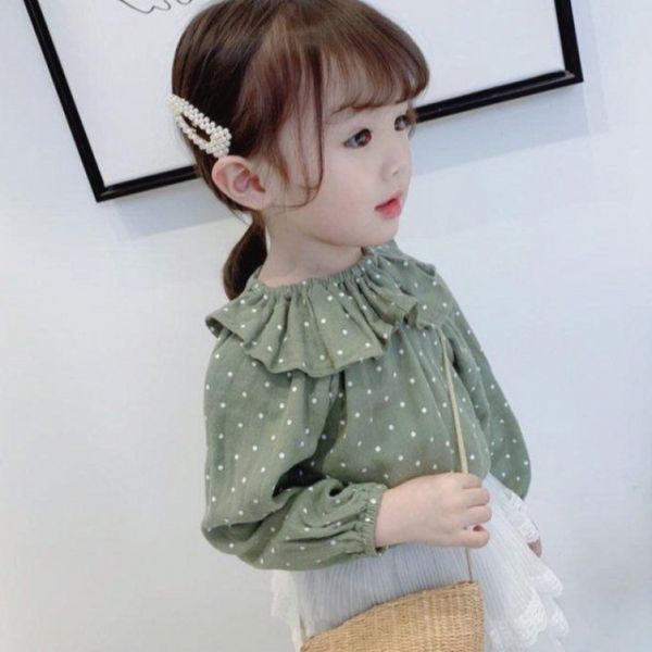girls t-shirts blouses baby clothes long sleeve shirts toddler kids polka dot doll collar princess shirts children casual 20220908 e3, Blue
girls t-shirts blouses baby clothes long sleeve shirts toddler kids polka dot doll collar princess shirts children casual 20220908 e3, Blue