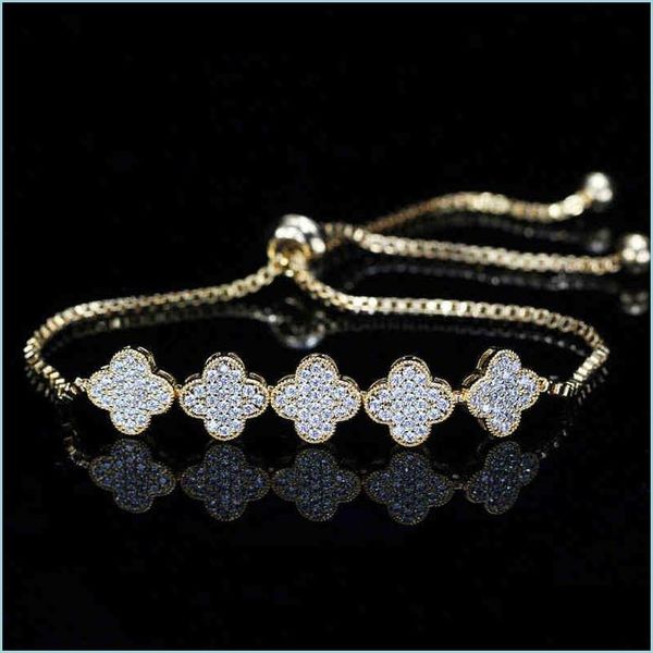 charm bracelets korean fashion lucky clover zircon bracelet environmental protection electroplating diamond hand jewelry drop deliver dhixf, Golden;silver
charm bracelets korean fashion lucky clover zircon bracelet environmental protection electroplating diamond hand jewelry drop deliver dhixf, Golden;silver
